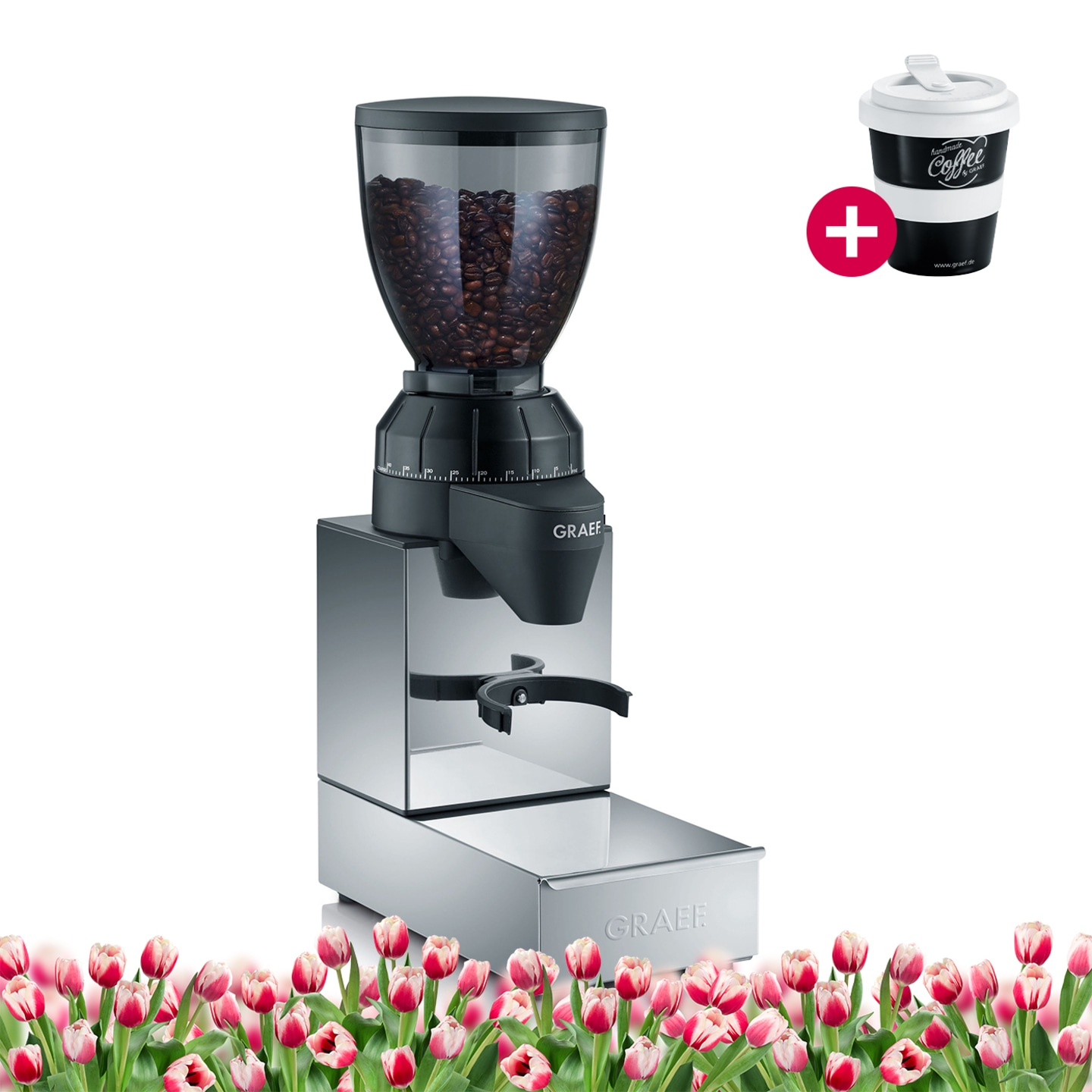 Moulin à café CM850 avec tiroir intégré