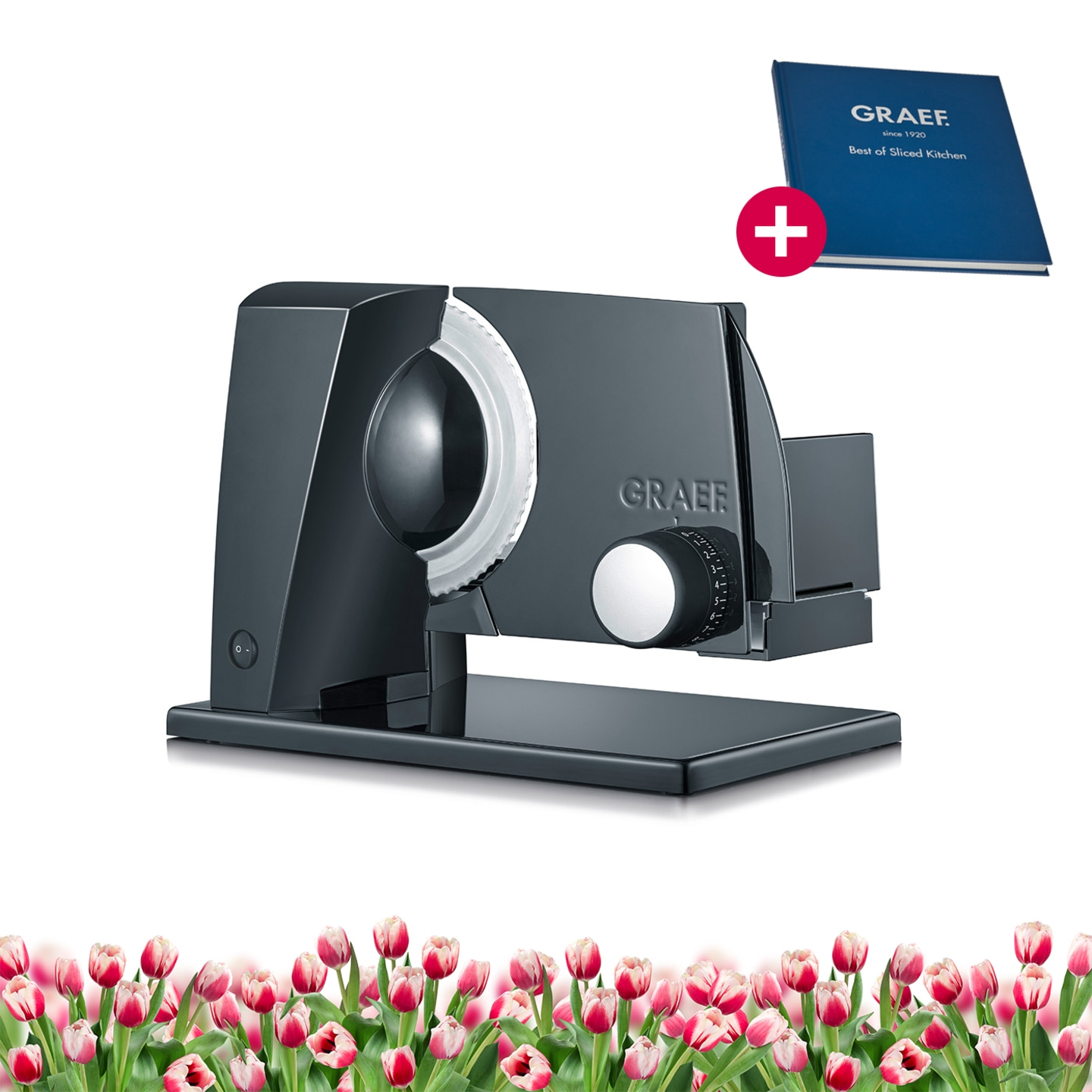 Trancheuse universelle SKS110, noir y compris le complément combiné