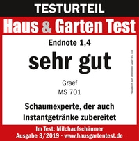 Mousseurs à lait MS701 pour une mousse de lait onctueuse