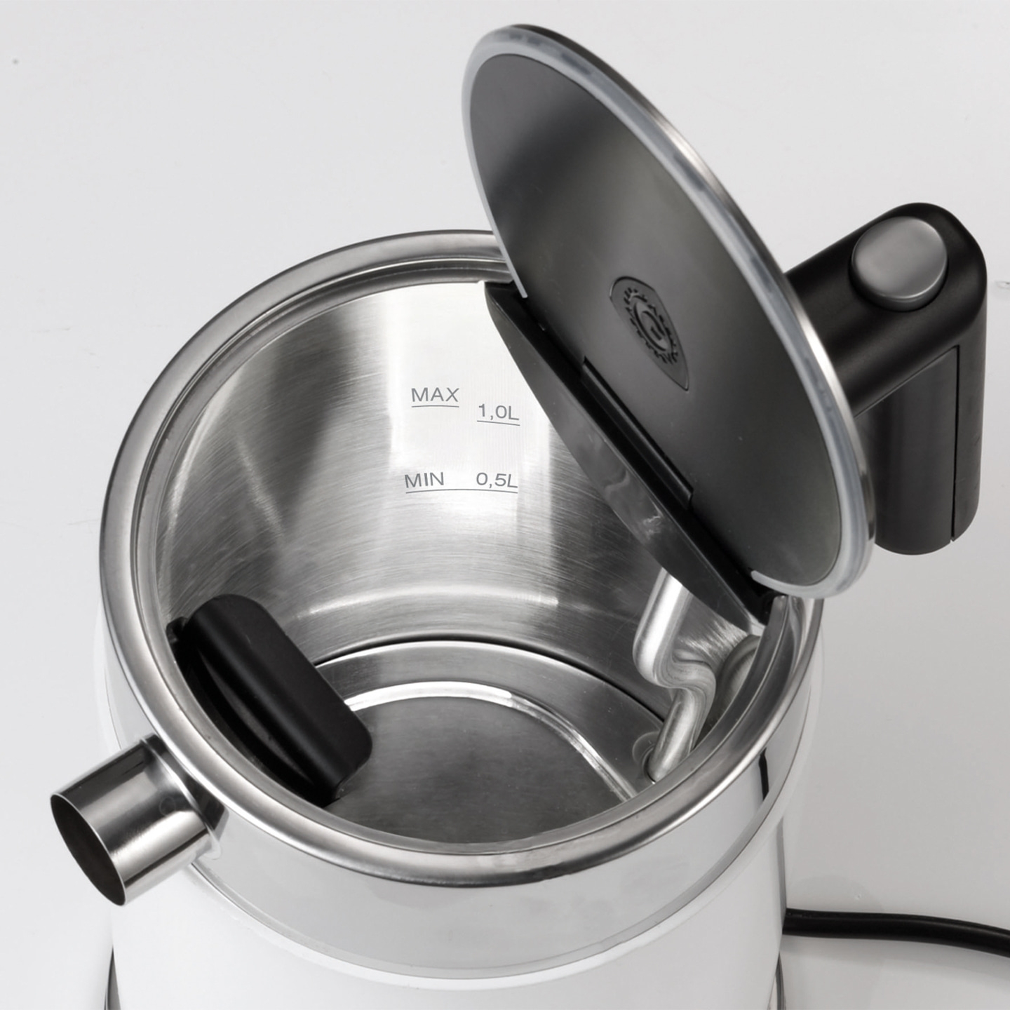 Stainless steel electric kettle WK61 1,5 litres