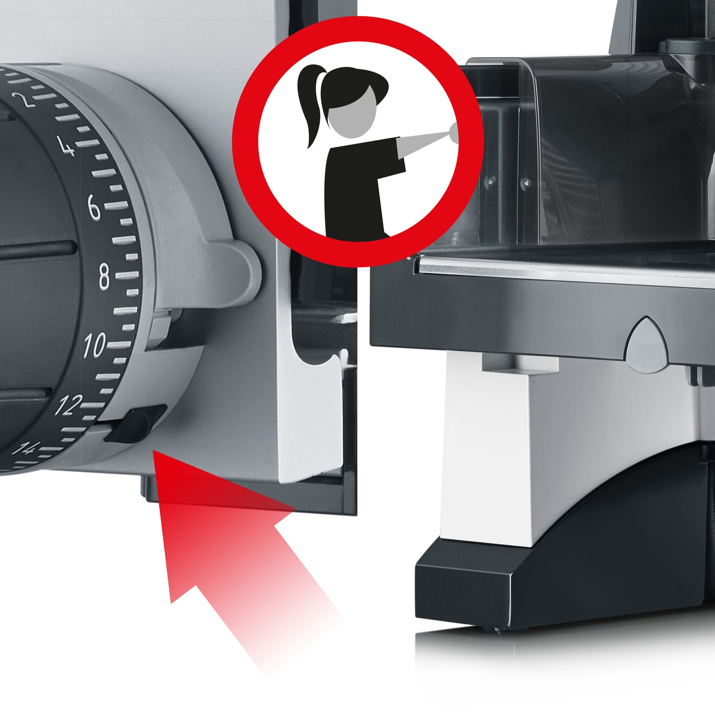 Slicer SKS500, white incl. Combi-Attachment PRO & storage box