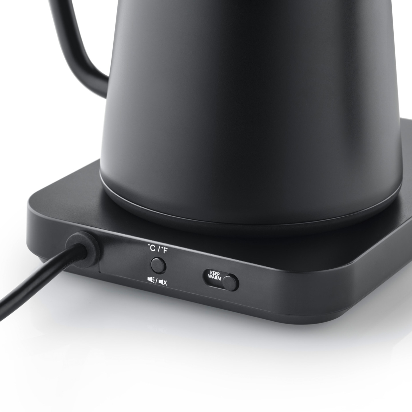 Pour-Over Wasserkocher GK502 Temperatureinstellung & Timer