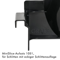 Accessoire MiniSlice 1051, support de chariot carré Un tuning ultradoux pour votre trancheuse universelle