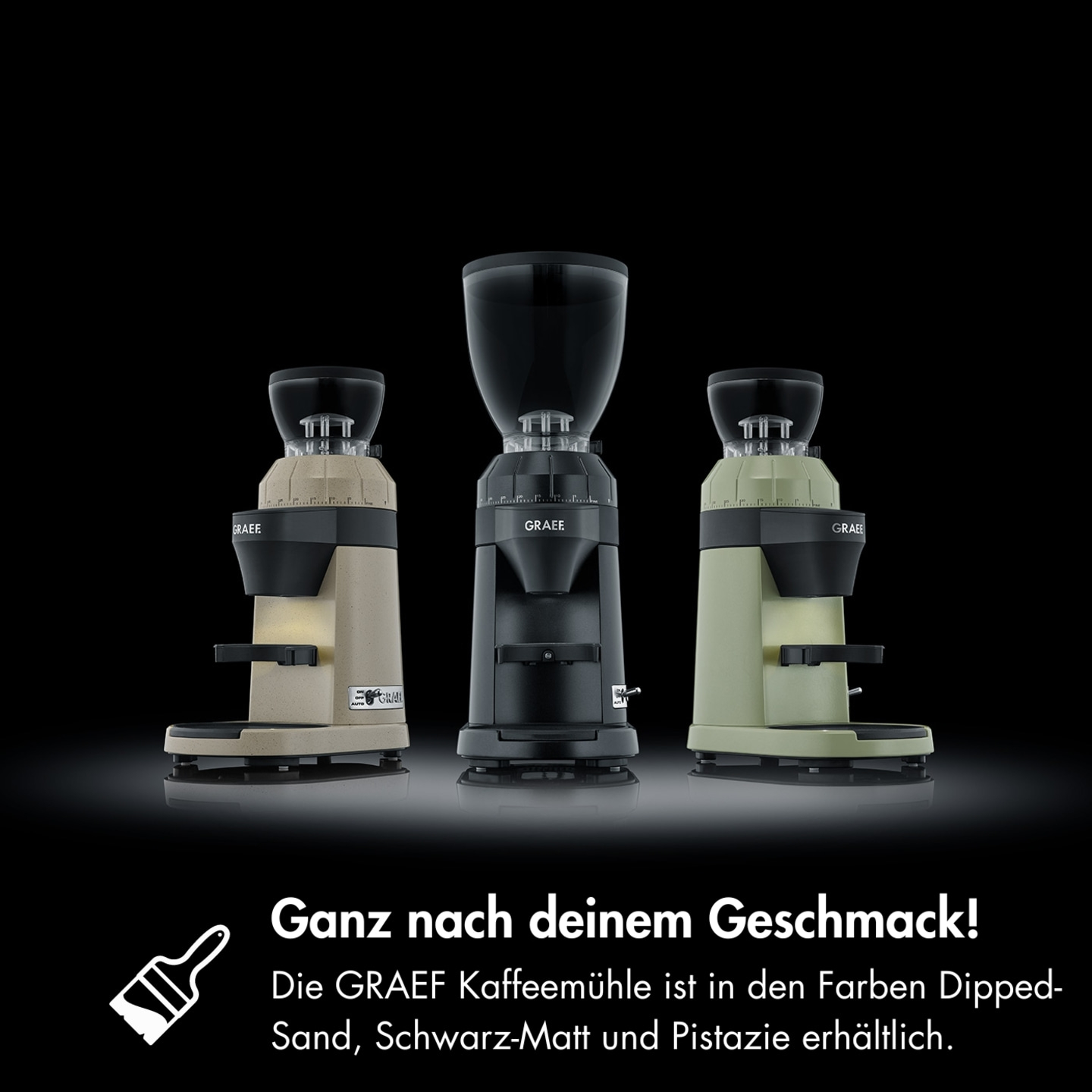 Coffee grinder CM8002 black-matt