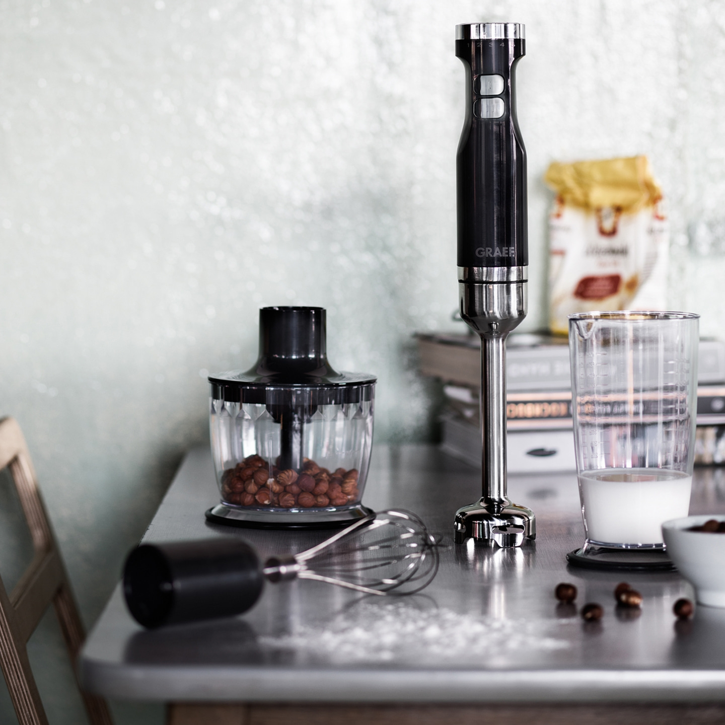 Hand Blender HB502 With three-part accessory