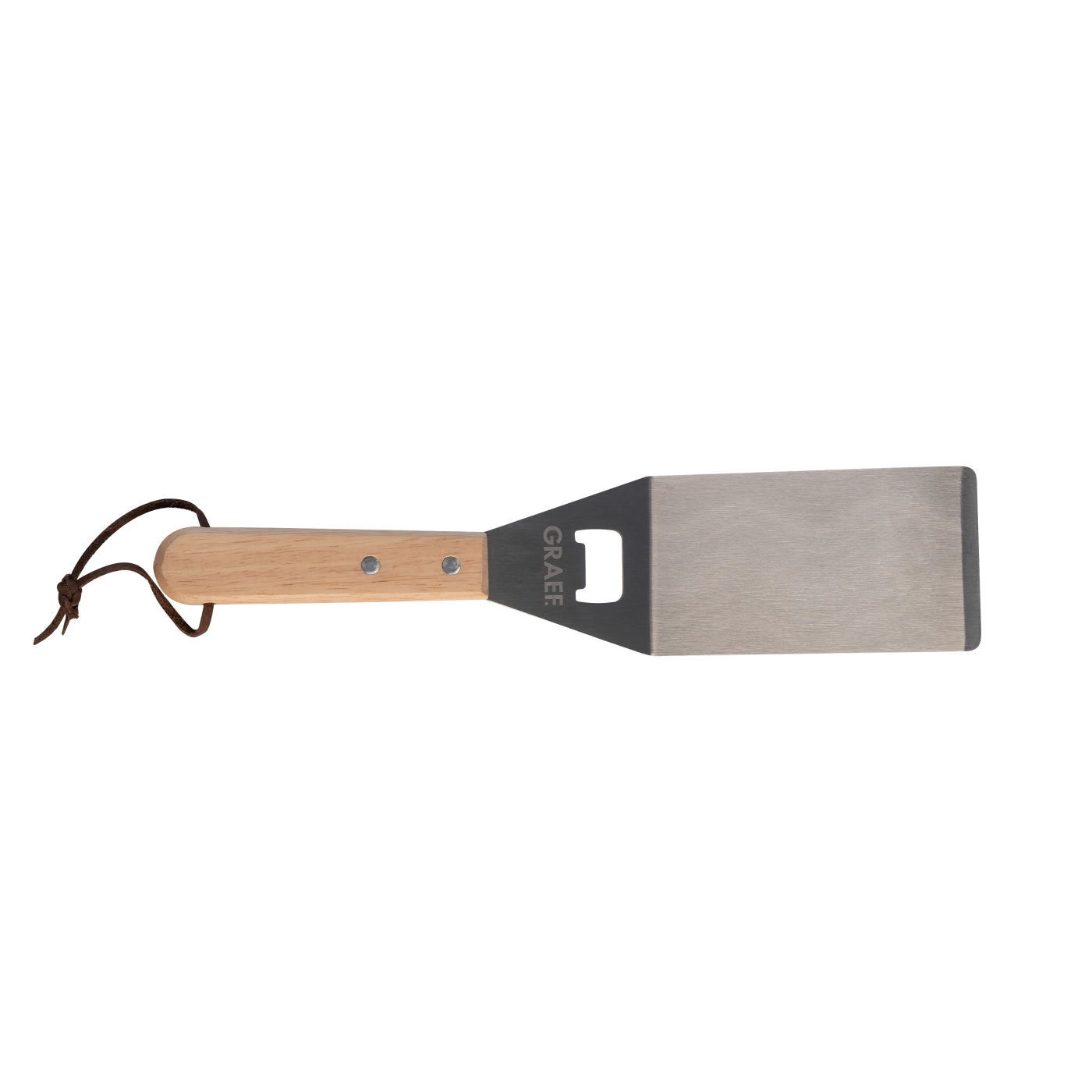 Grillwender mit Holzgriff und Flaschenöffner, GRAEF