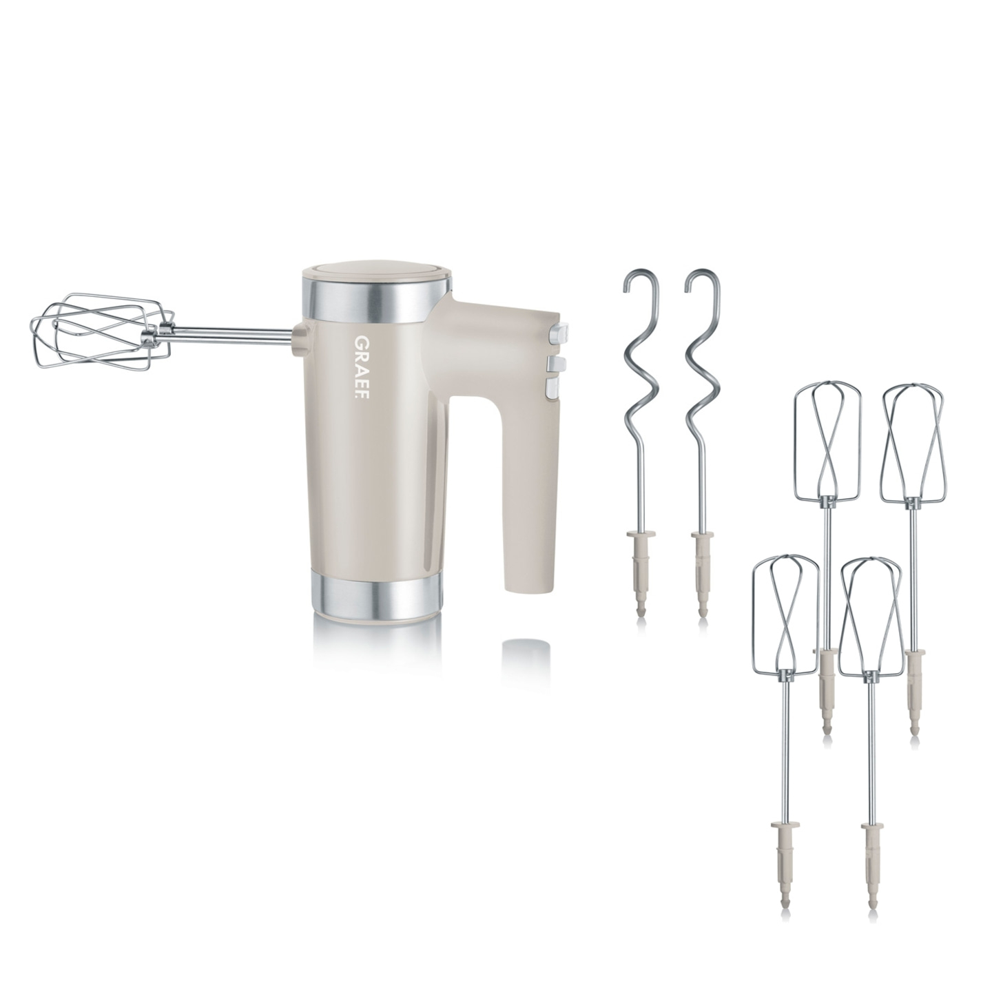 Hand mixer HM508, taupe The workhorse for dough & Co.