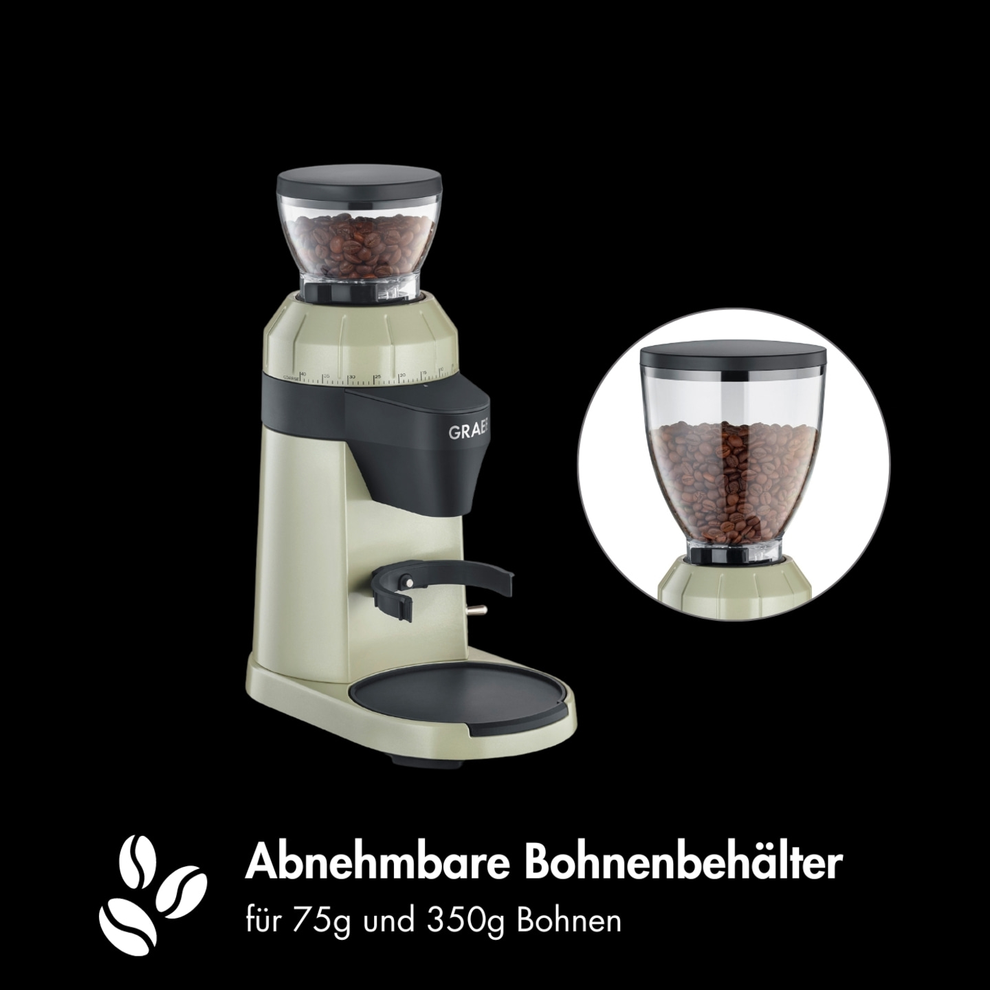 Kaffeemühle CM8007 pistazie