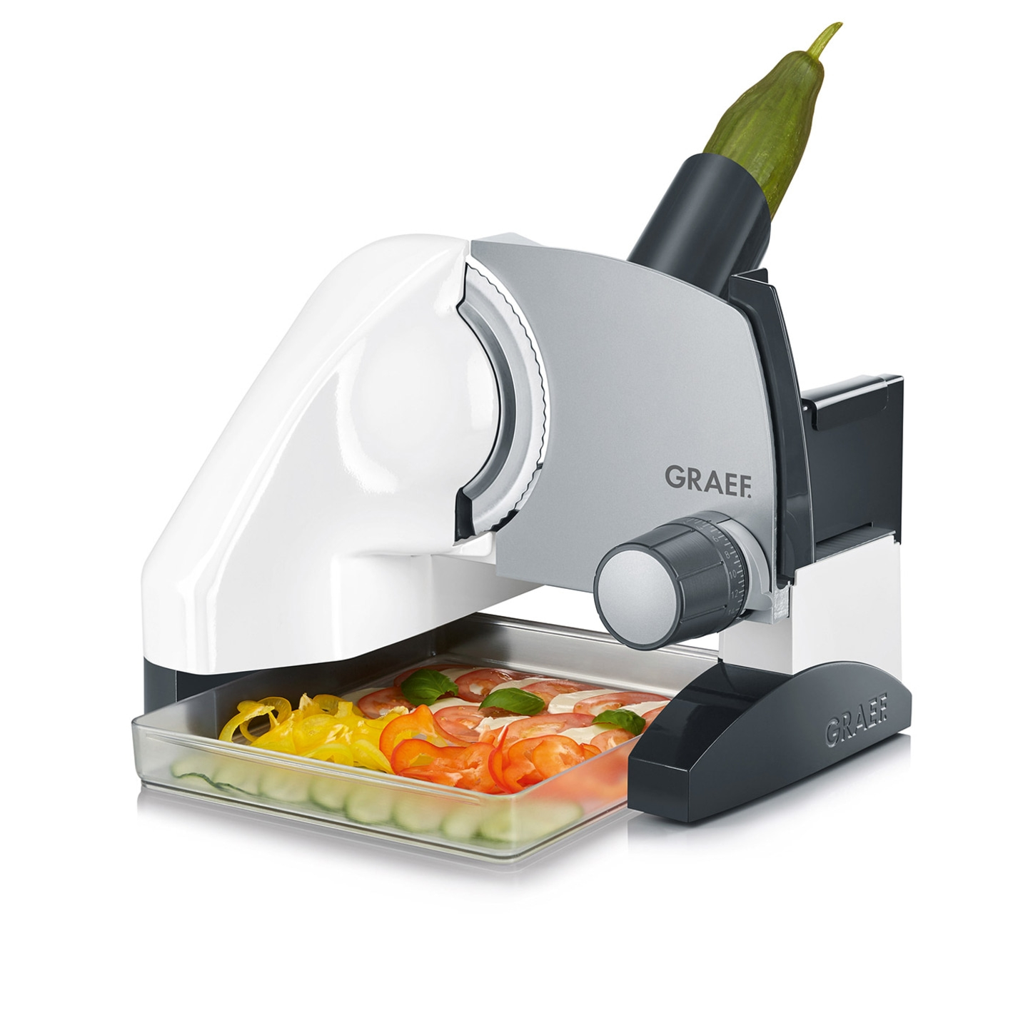 Slicer SKS500, white incl. Combi-Attachment PRO & storage box
