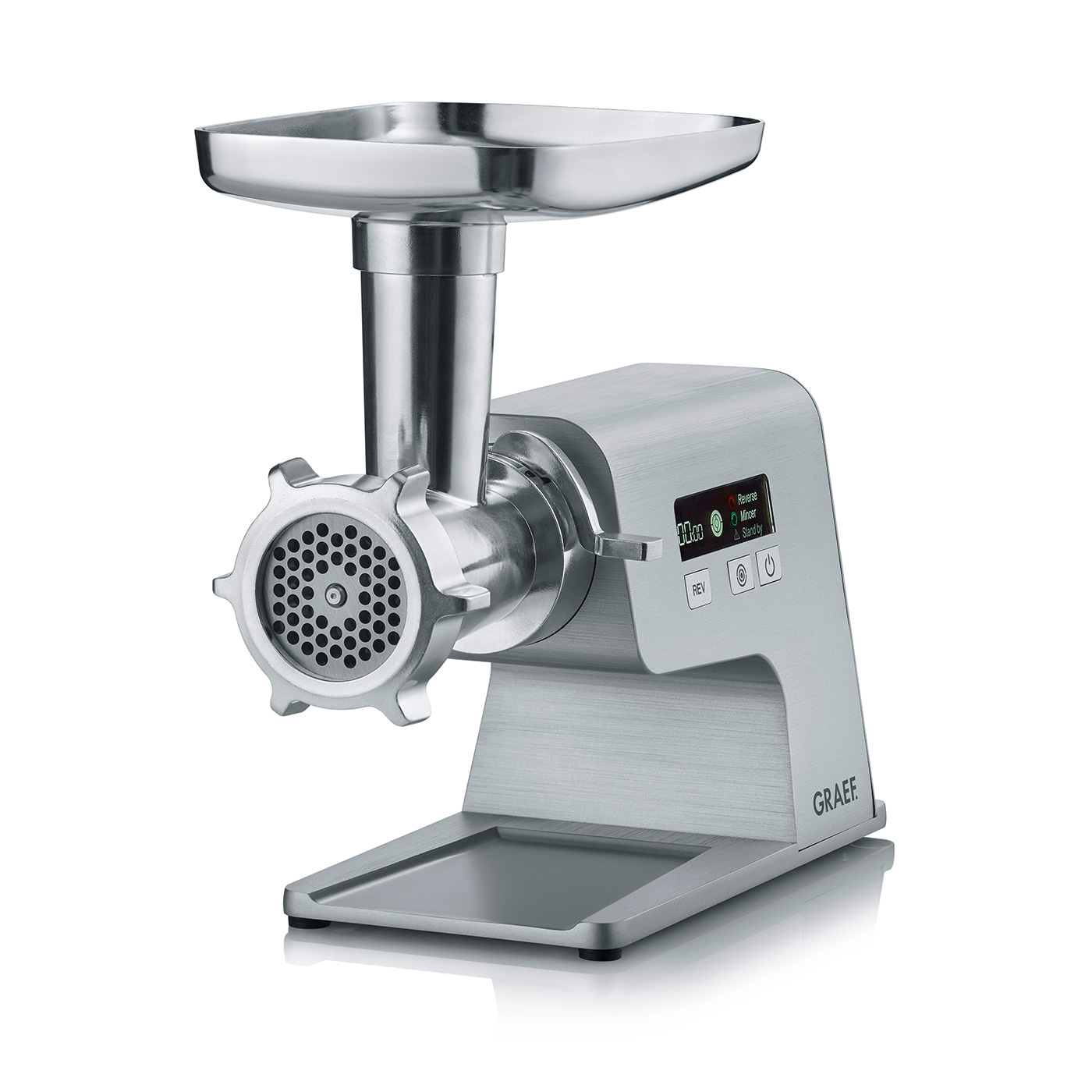 Multiwolf FW 500, silber Der Fleischwolf für Kreative