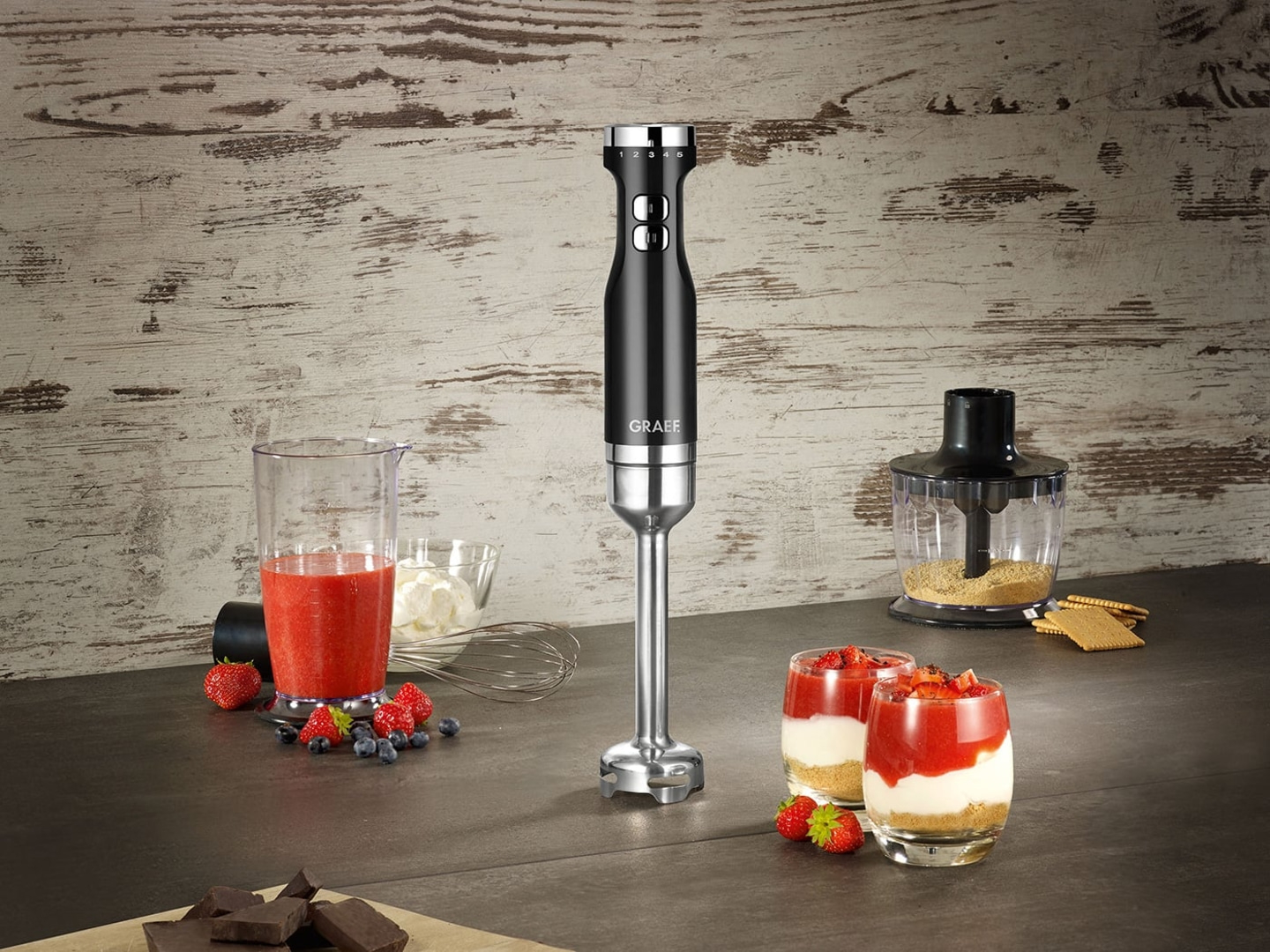 Hand Blender HB502 With three-part accessory