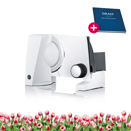 Slicer SKS100, white incl. combi attachment